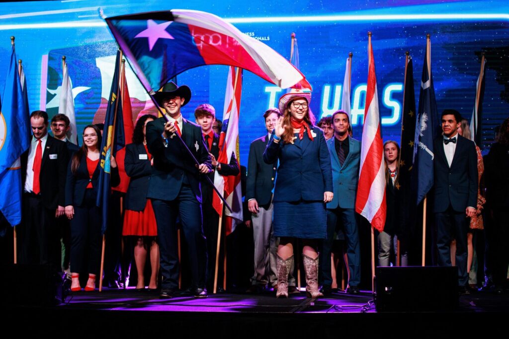 BPA members at a state event